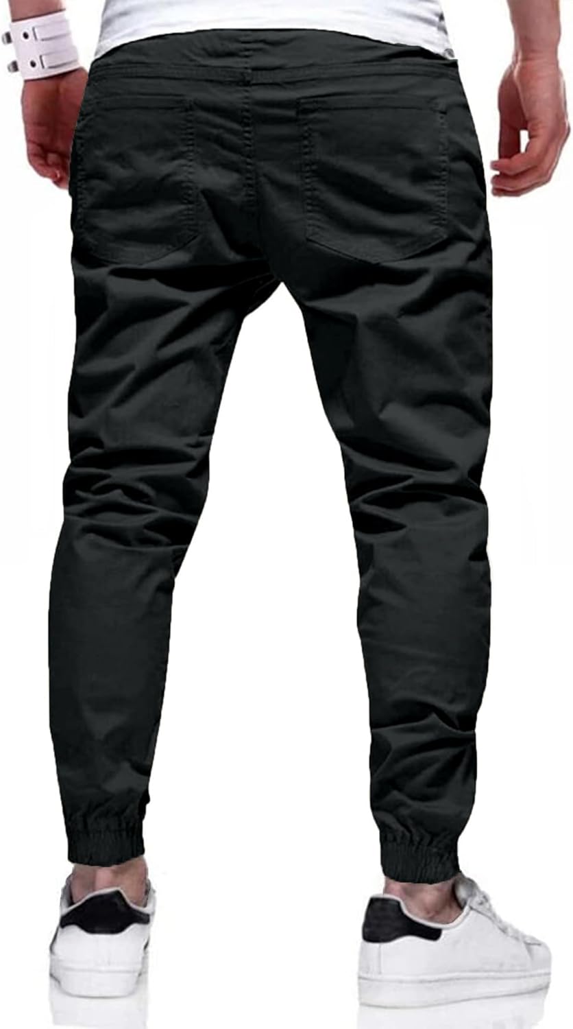 Bruno Men’s Premium Stretch Cargo Pants – Comfortable Utility Trousers with Modern Fit