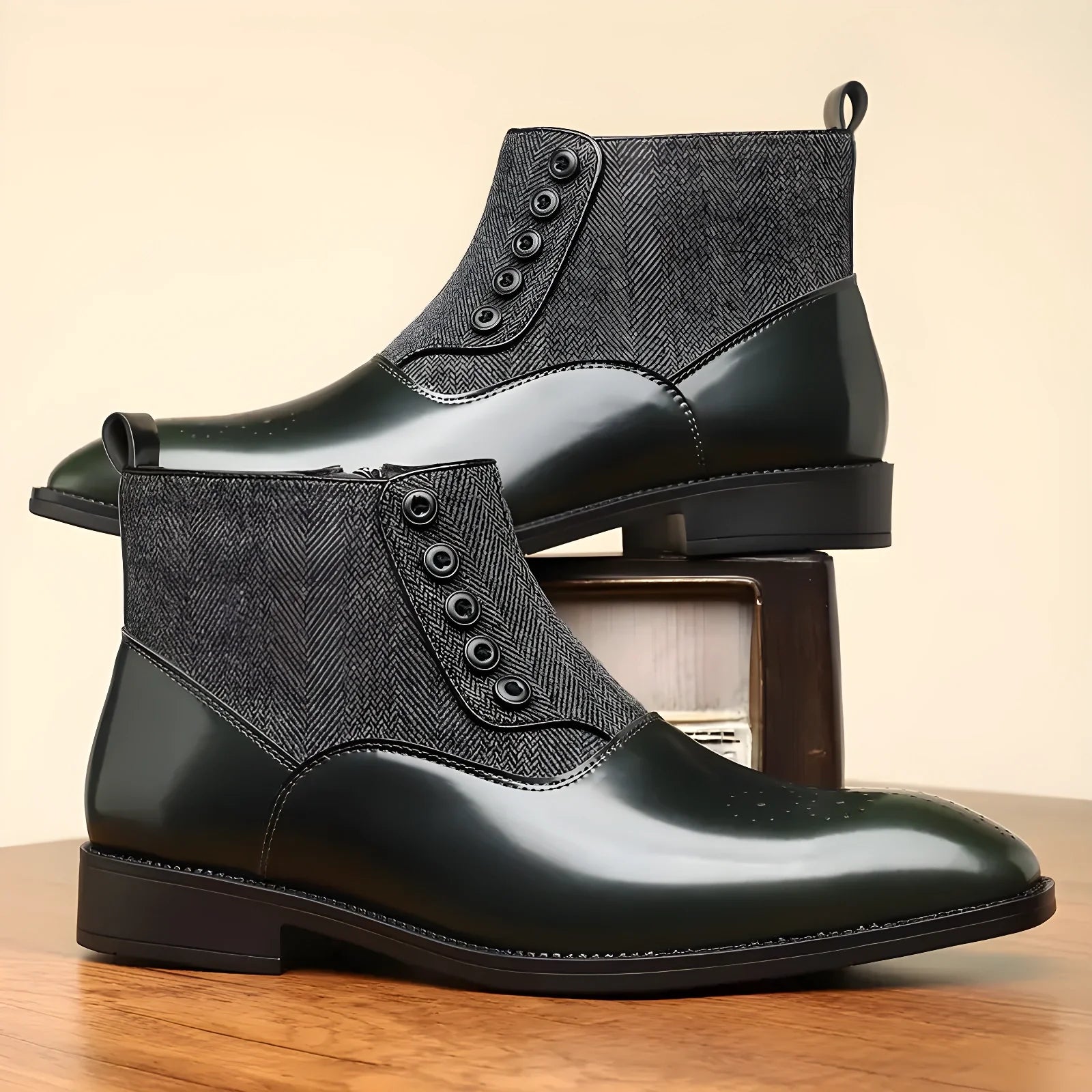 Gerald Wentworth Chelsea Leather Boots – Classic Men’s Footwear