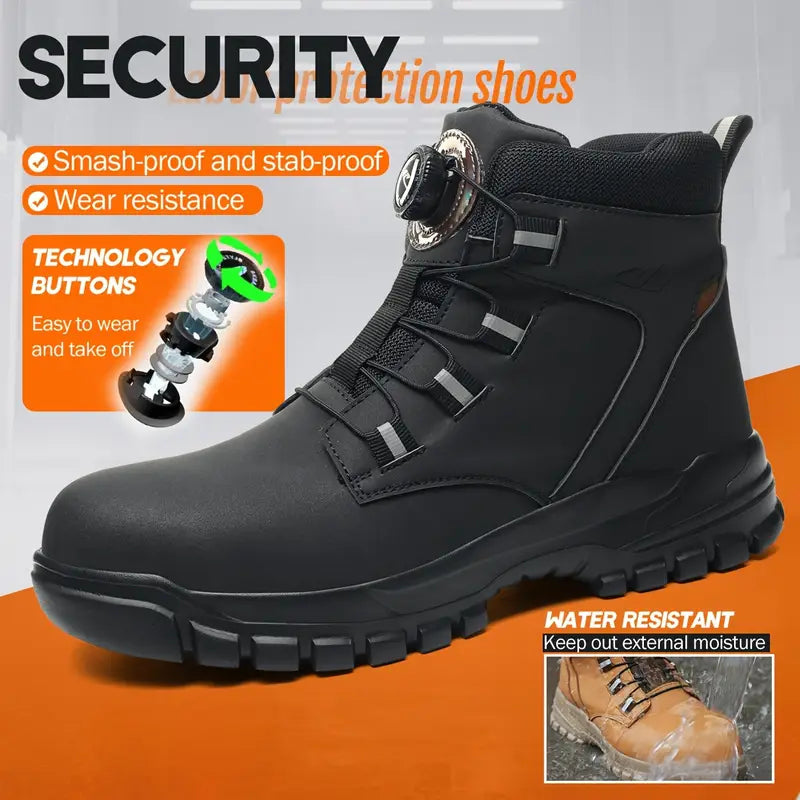 Warrior 2.0 Men’s Safety Shoes – Steel Toe Work Footwear