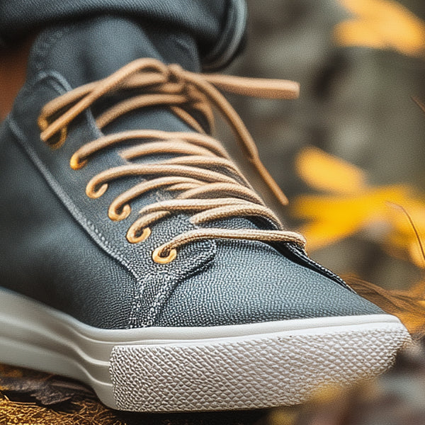 Men’s Casual Lace Up Canvas Shoes – Lightweight Everyday Sneakers