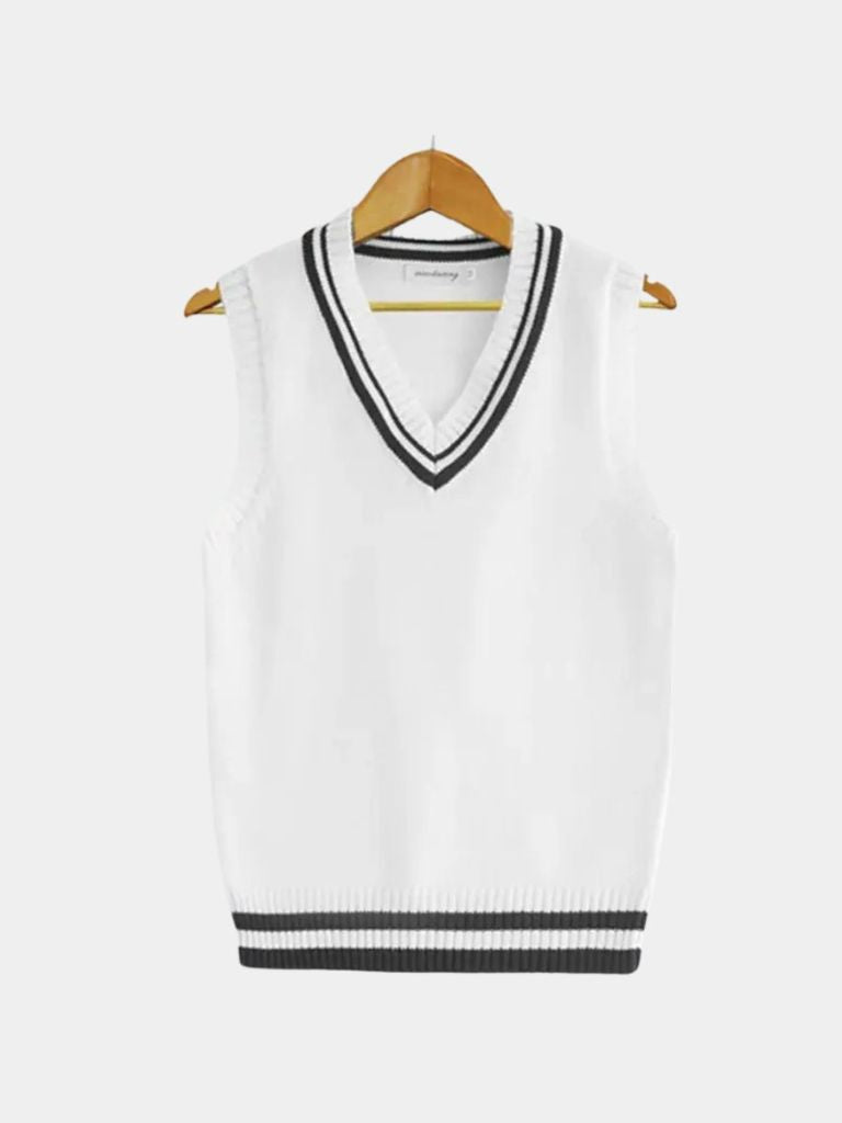 Old Money Essential Knit Vest - Solorfit - Solorfit