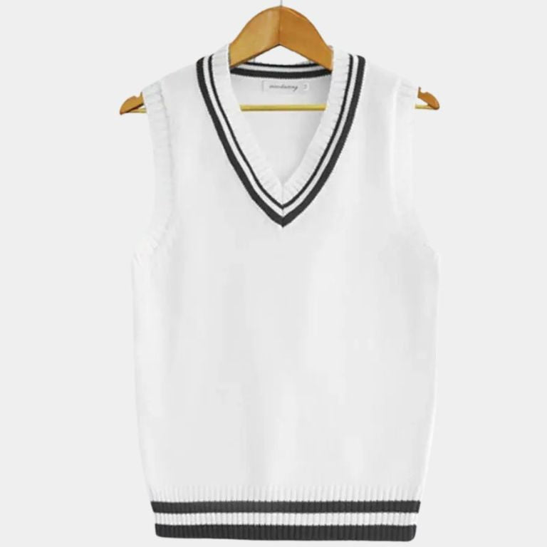 Old Money Essential Knit Vest - Solorfit - Solorfit