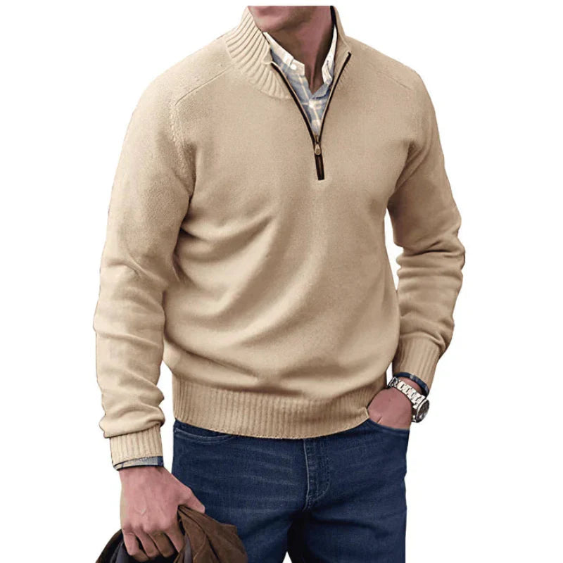 Men's Quarter Zip Jumper - Solorfit