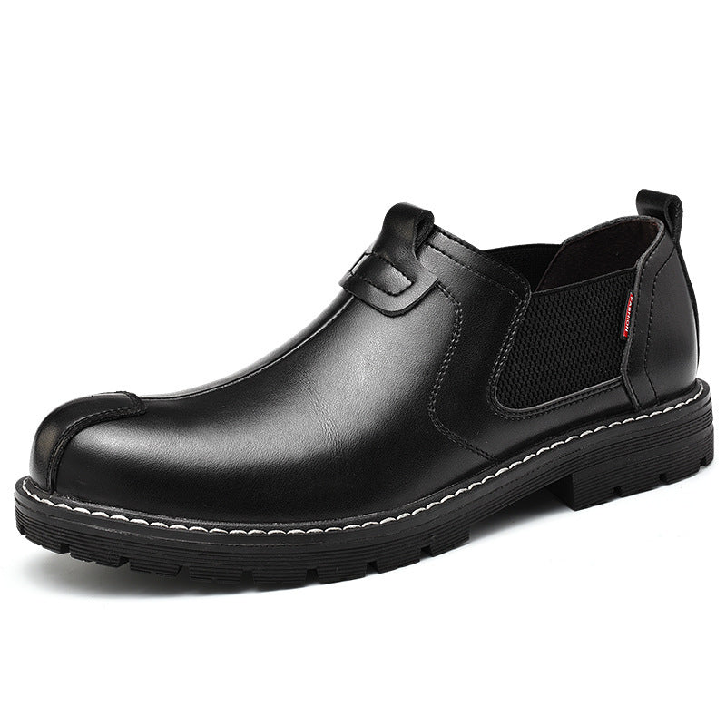 Men’s Casual Leather Loafers – Classic Slip-On Shoes for Everyday and Smart Wear