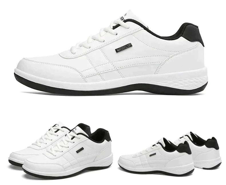 Trendy waterproof sports casual shoes for men with shock absorption