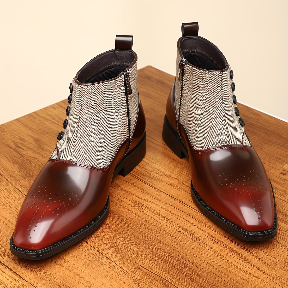 Gerald Wentworth Chelsea Leather Boots – Classic Men’s Footwear