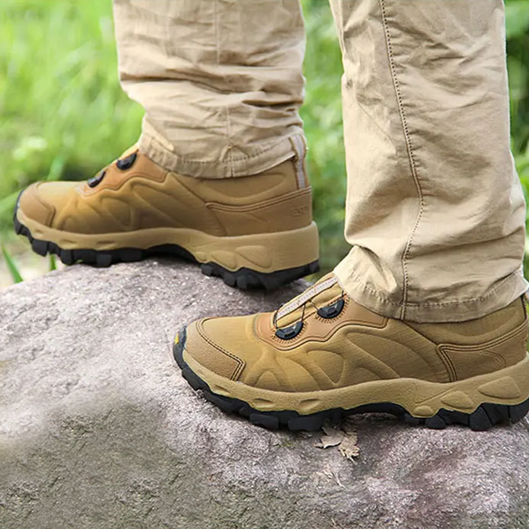 Ortho Hike Orthopedic Hiking Shoes – Outdoor Walking Shoes with Innovative Twist Closure