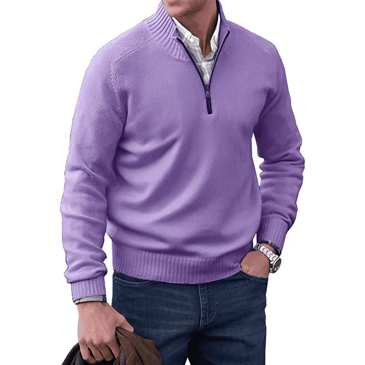 Men's Quarter Zip Jumper - Solorfit