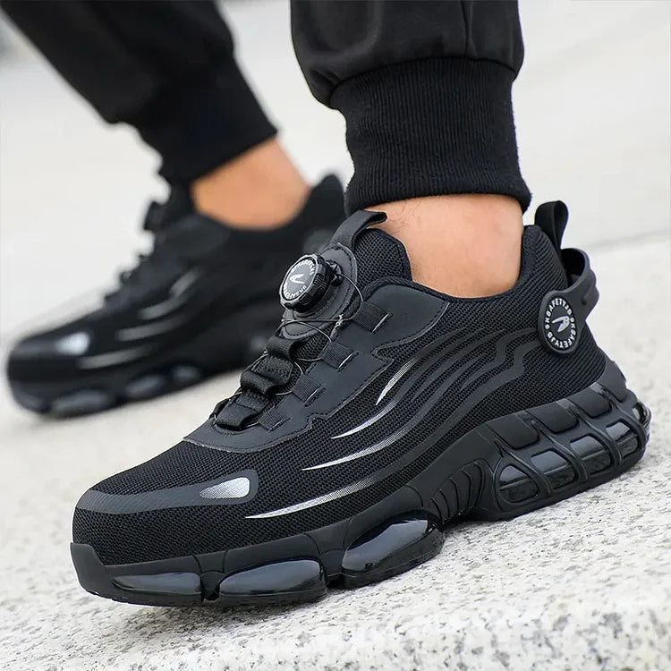Steel Toe Safety Shoes Outdoor Non-slip Sole Sports Work Shoes