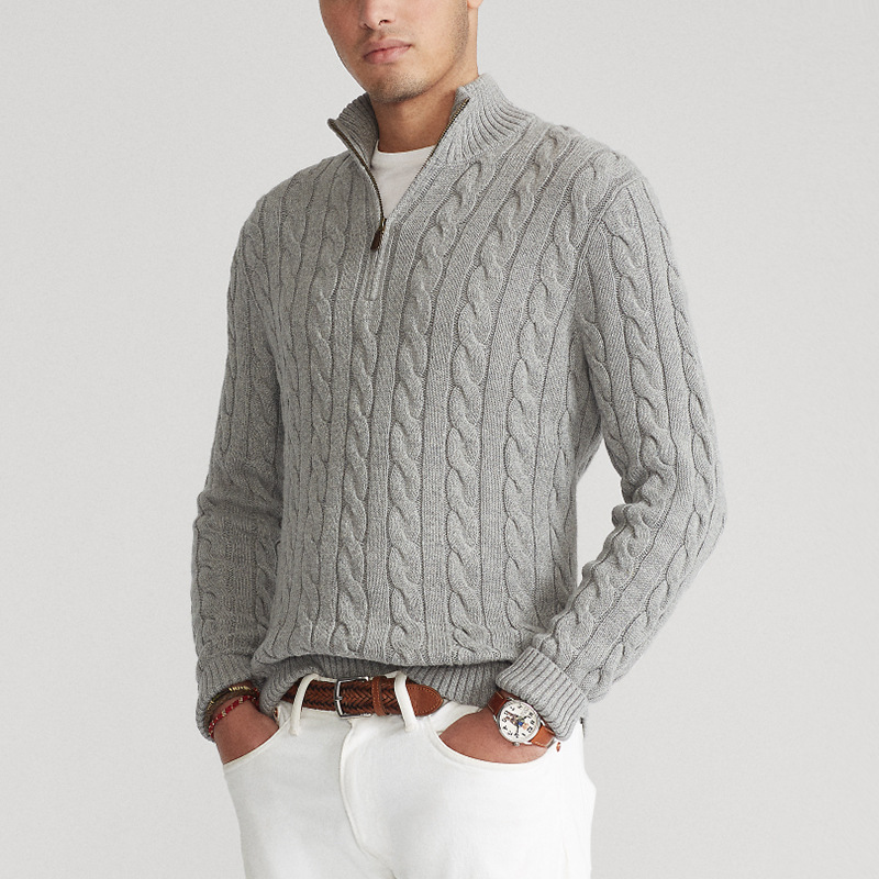 Castello | Old Money Half Zip Sweater
