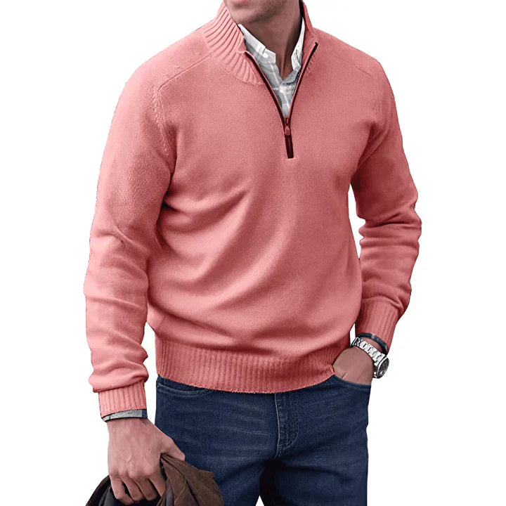 Men's Quarter Zip Jumper - Solorfit