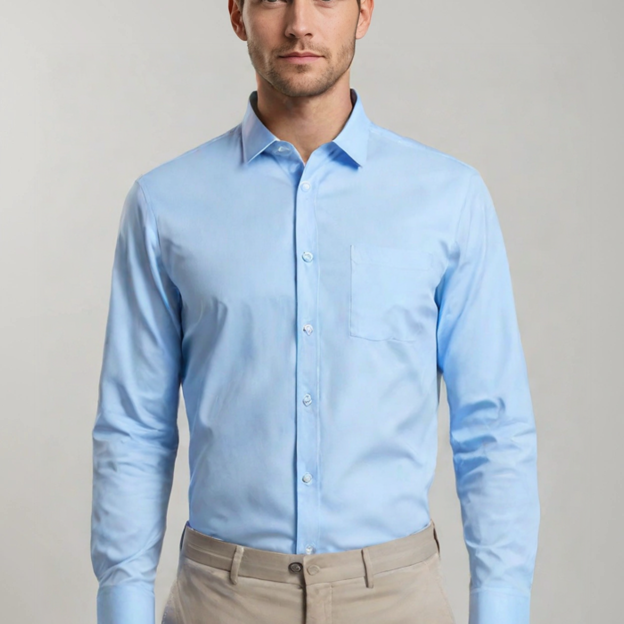 Anti-Wrinkle Business Shirt – Wrinkle-Free, No-Iron, Comfortable Fit for Professionals - Solorfit