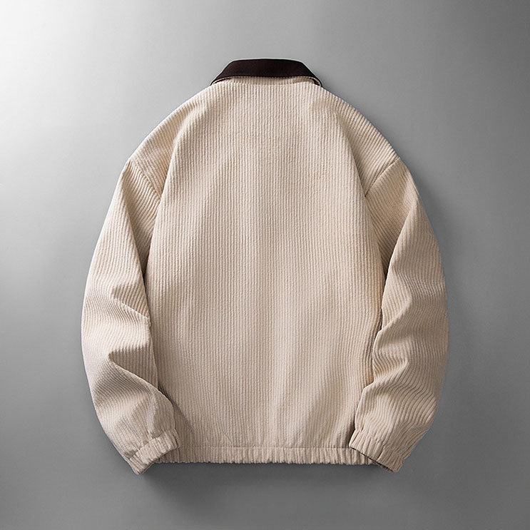 Salvador Corduroy Men Zip Jacket