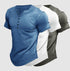 Boss Henley Short Sleeve Shirt Elegant - Solorfit