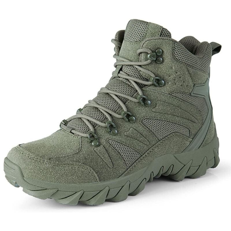 Lorennzi | Men’s Tactical Boots – Durable Lace-Up Outdoor Combat Style Footwear