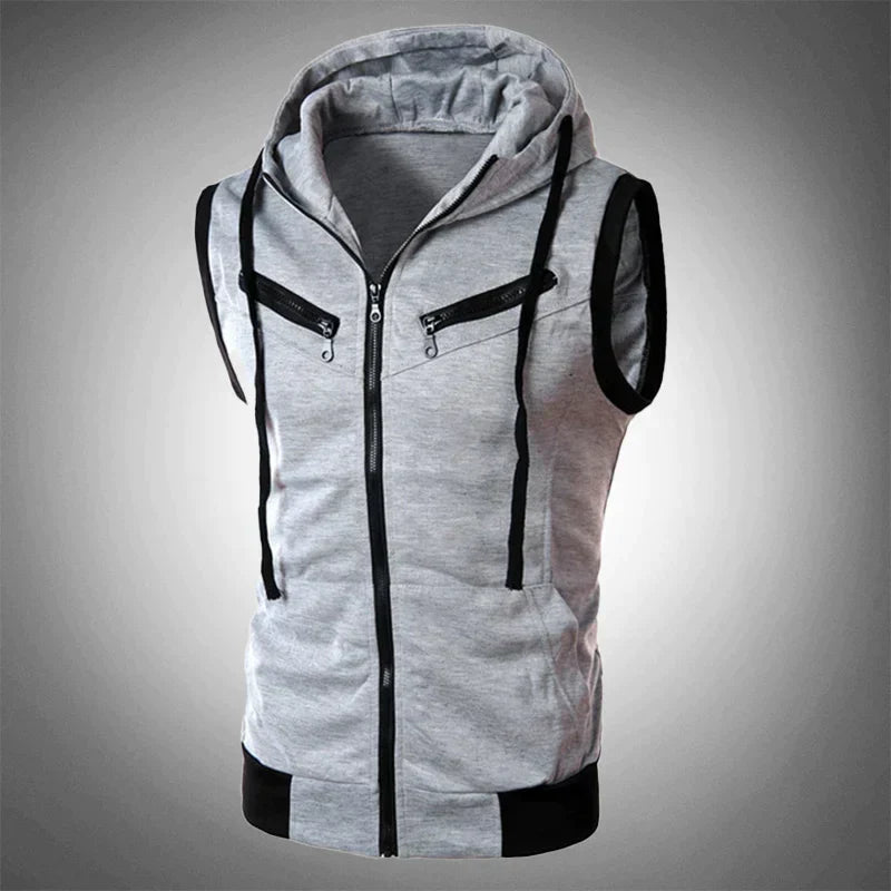 Carson - Slim Fit Hooded Vest