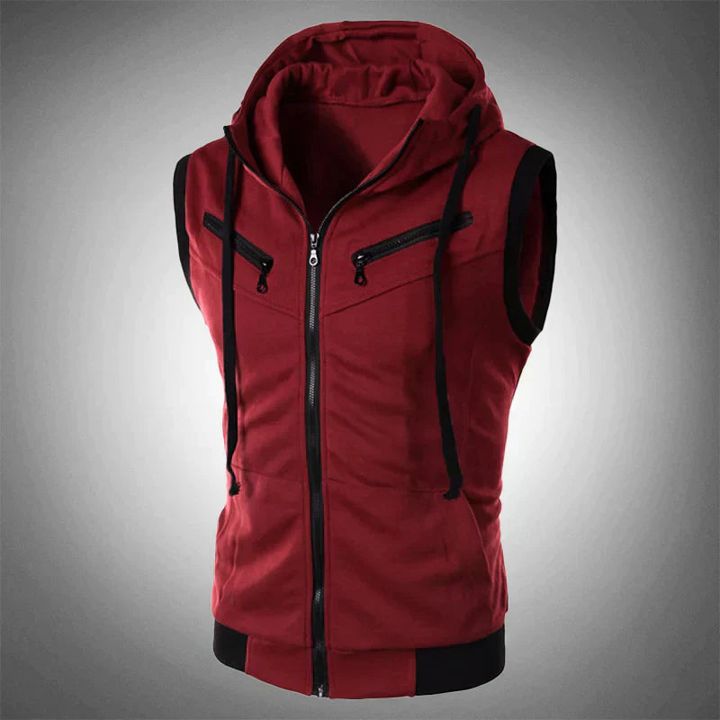 Carson - Slim Fit Hooded Vest