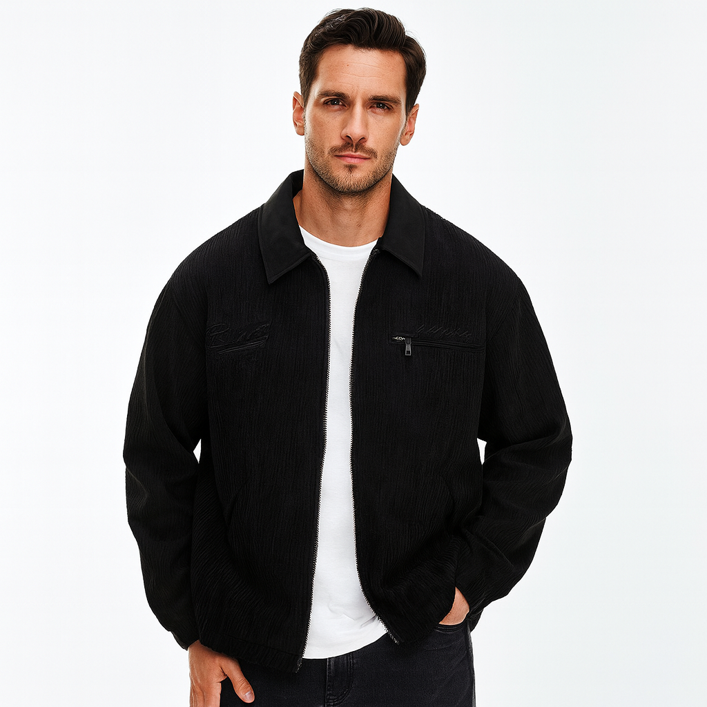 Salvador Corduroy Men Zip Jacket