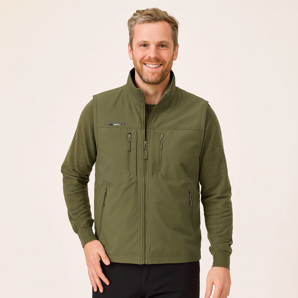 Altivaro Men’s Outdoor Vest with Multiple Pockets