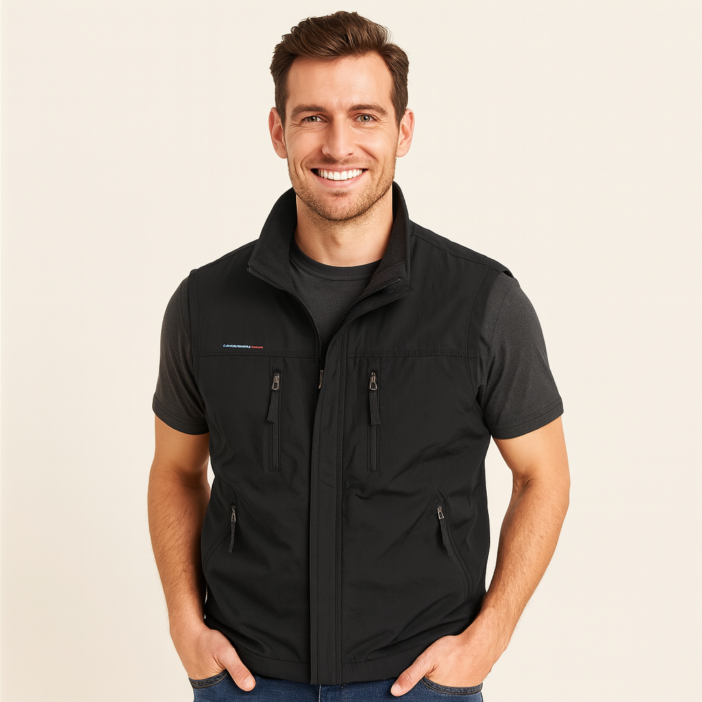 Altivaro Men’s Outdoor Vest with Multiple Pockets