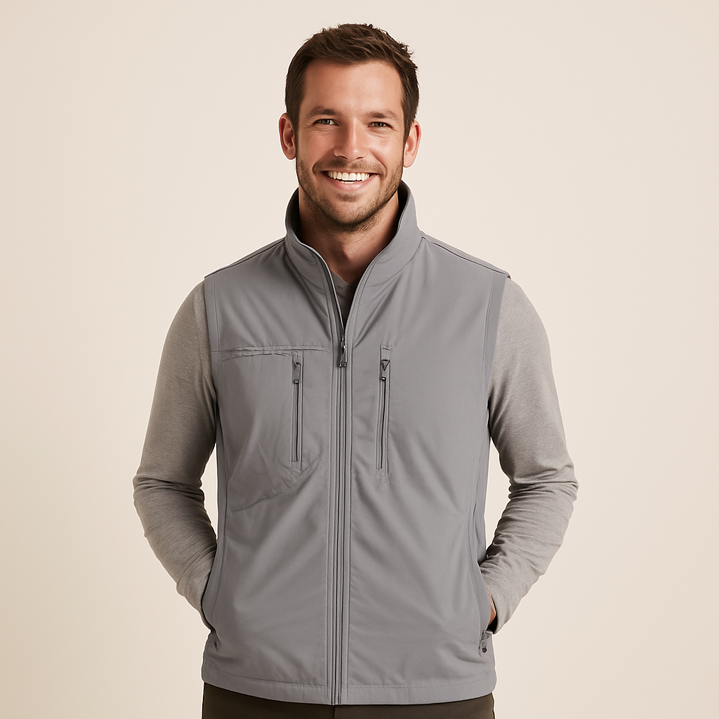 Altivaro Men’s Outdoor Vest with Multiple Pockets