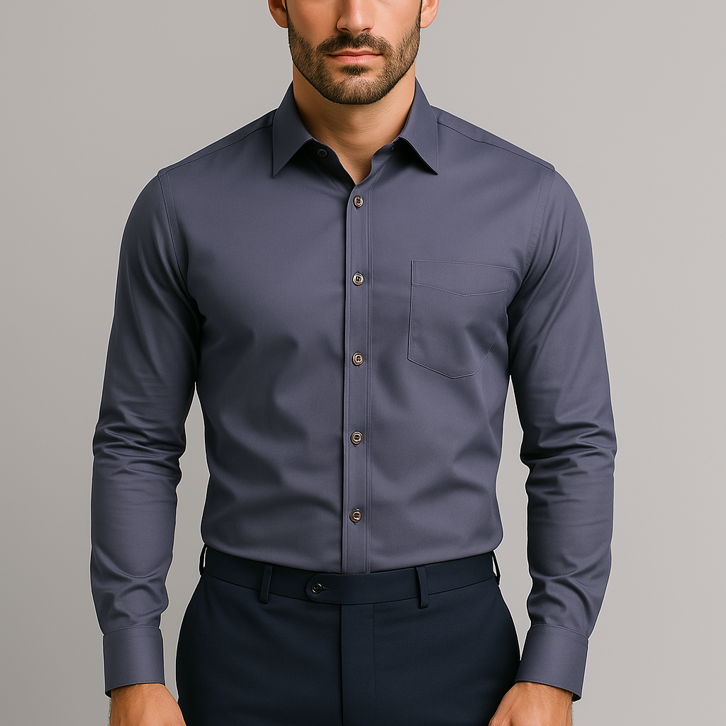 Anti-Wrinkle Business Shirt – Wrinkle-Free, No-Iron, Comfortable Fit for Professionals