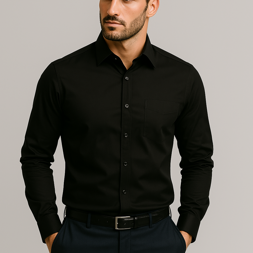 Anti-Wrinkle Business Shirt – Wrinkle-Free, No-Iron, Comfortable Fit for Professionals
