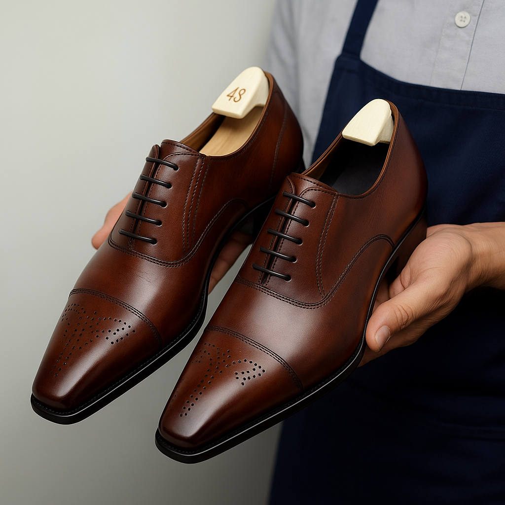 Men’s Luxury Leather Fashion Shoes – Elegant Formal and Casual Dress Footwear