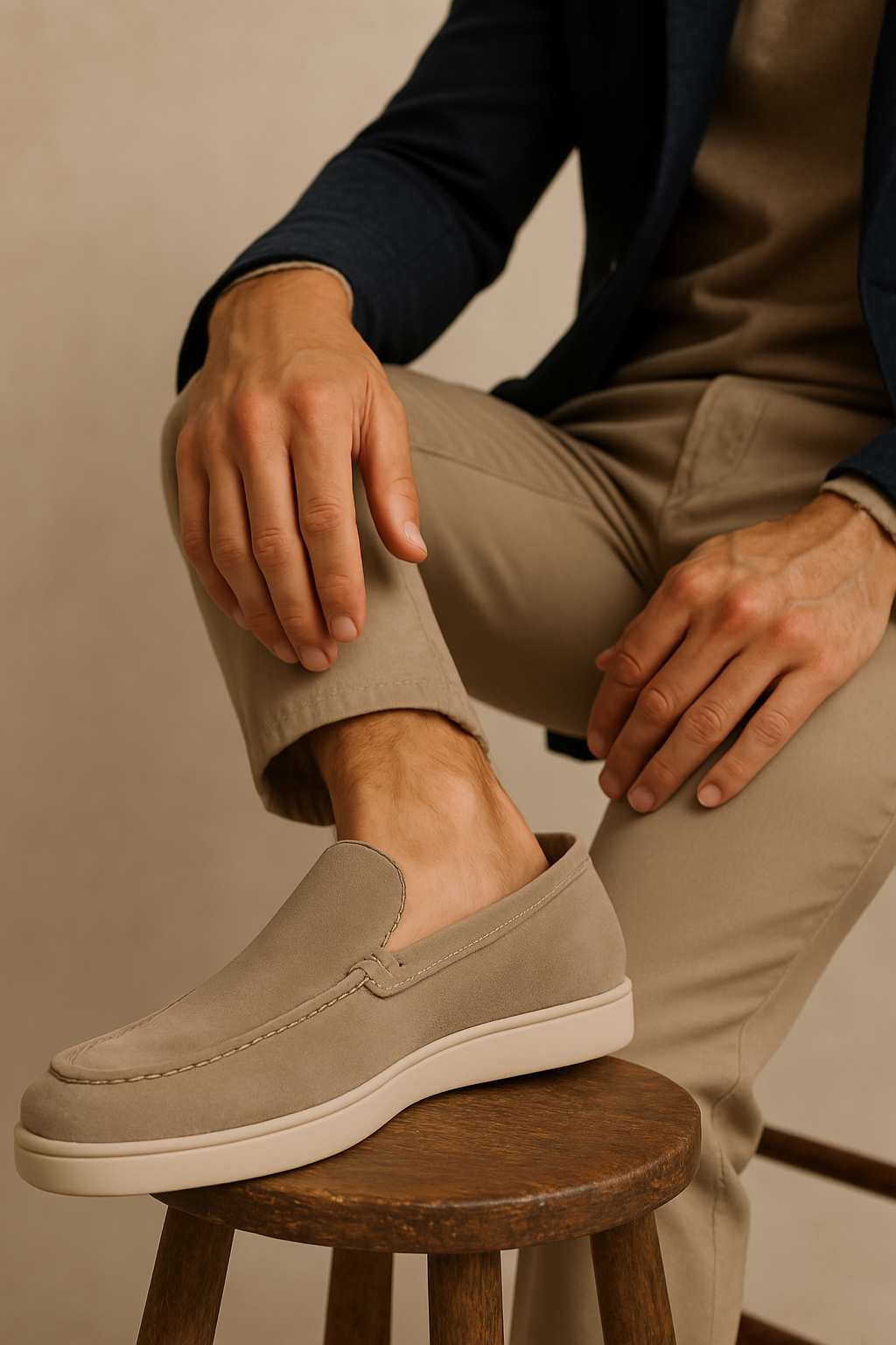 Solorfit | Suede Yacht Men's Loafers - Solorfit