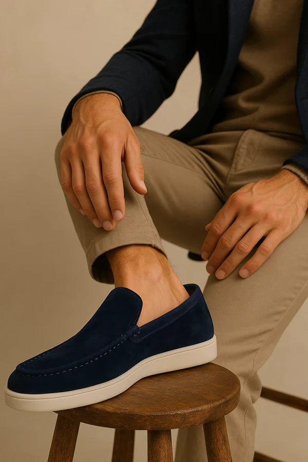 Solorfit | Suede Yacht Men's Loafers - Solorfit