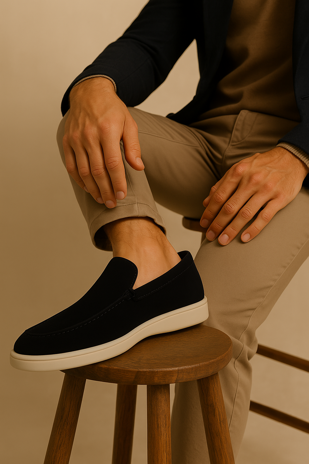 Solorfit | Suede Yacht Men's Loafers - Solorfit
