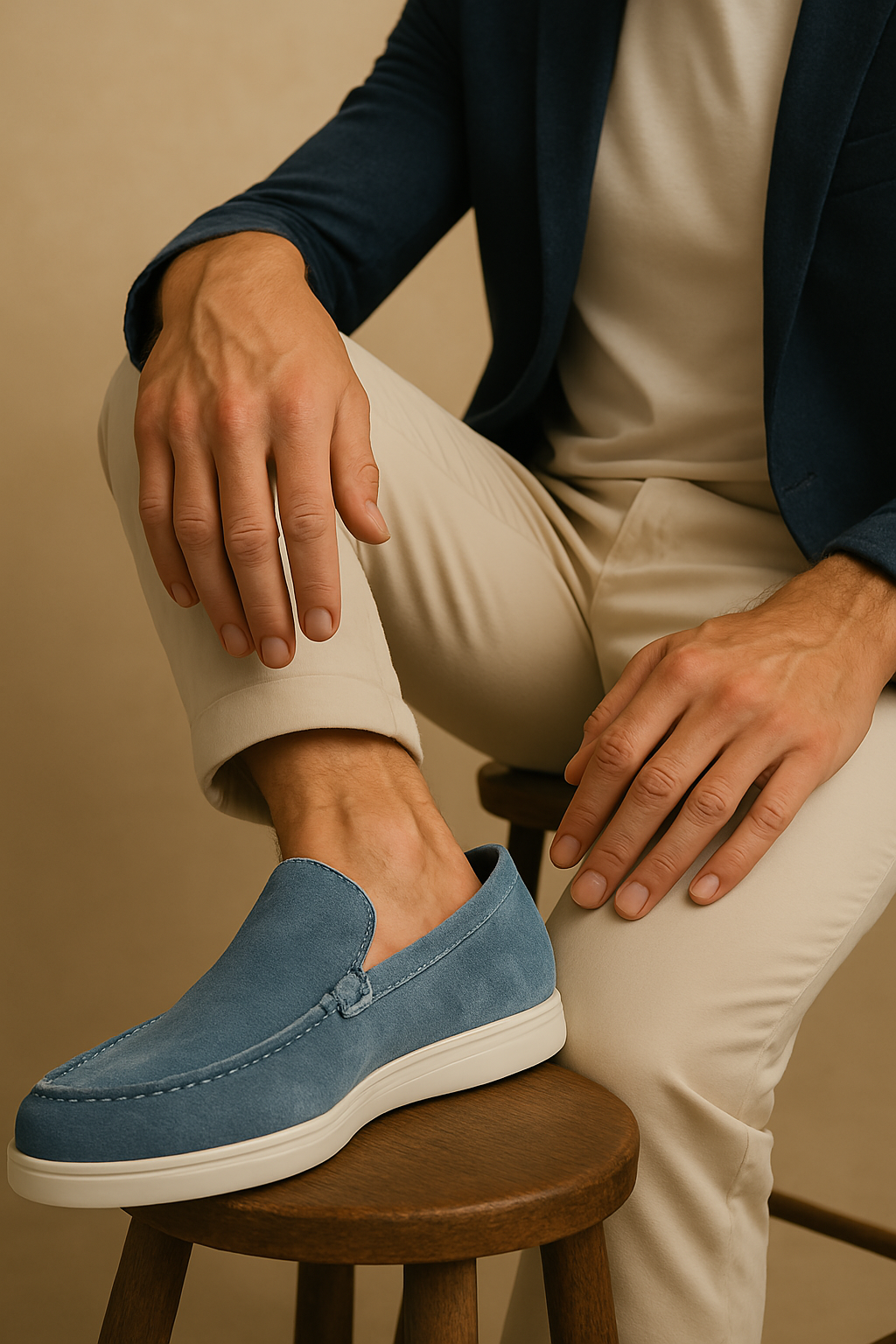Solorfit | Suede Yacht Men's Loafers - Solorfit