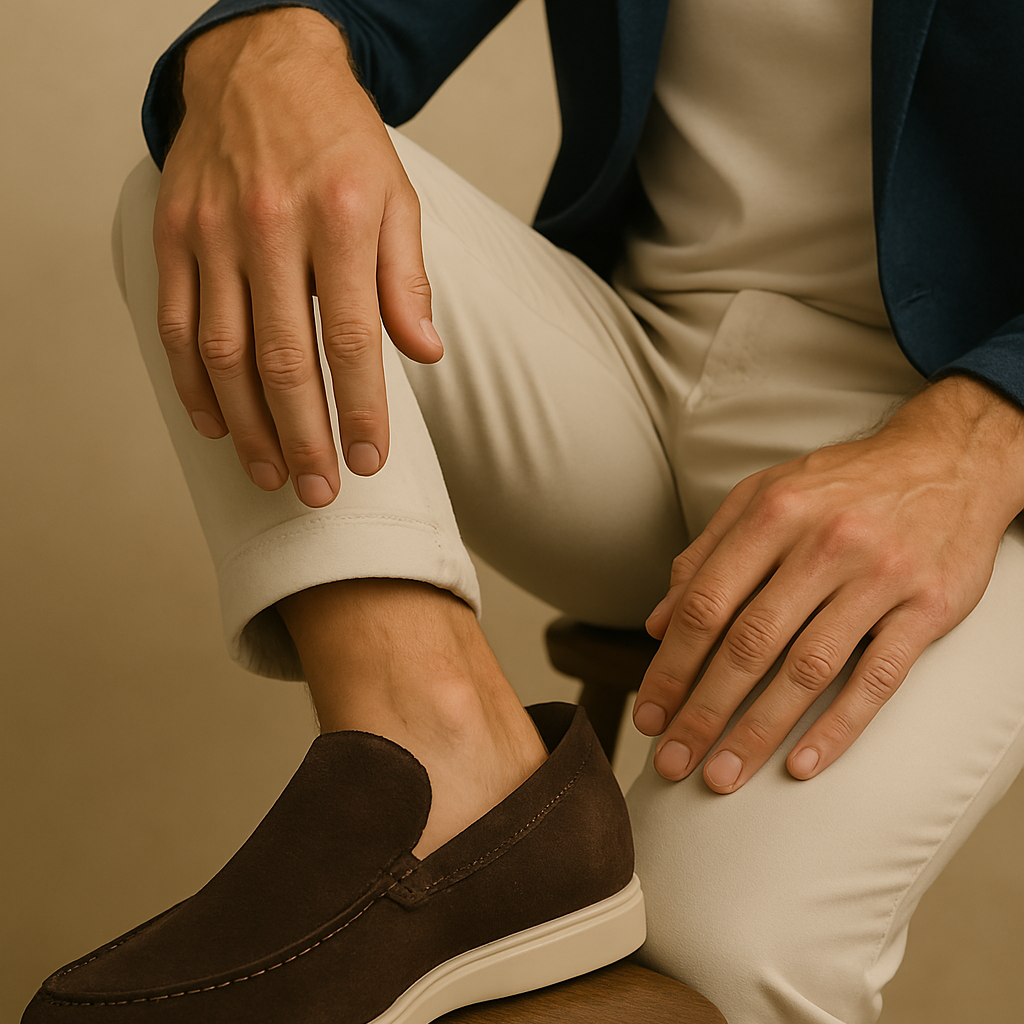 Solorfit | Suede Yacht Men's Loafers - Solorfit
