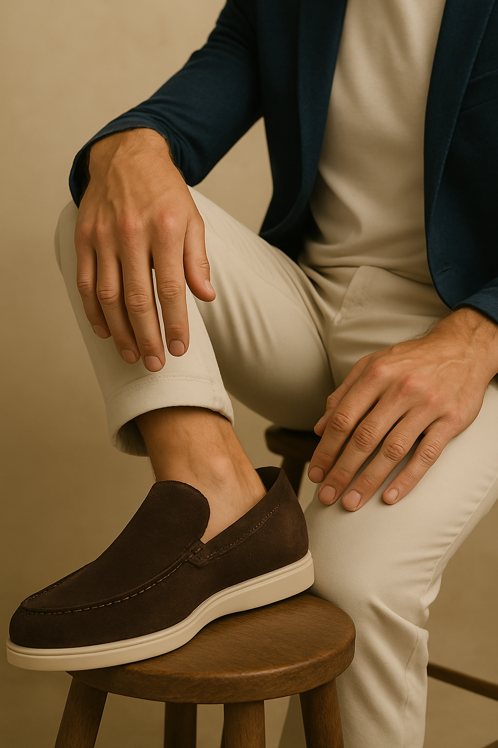 Solorfit | Suede Yacht Men's Loafers - Solorfit