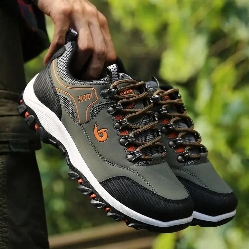 Men’s Orthopedic Hiking Shoes – Comfortable Supportive Trekking Footwear for Outdoors