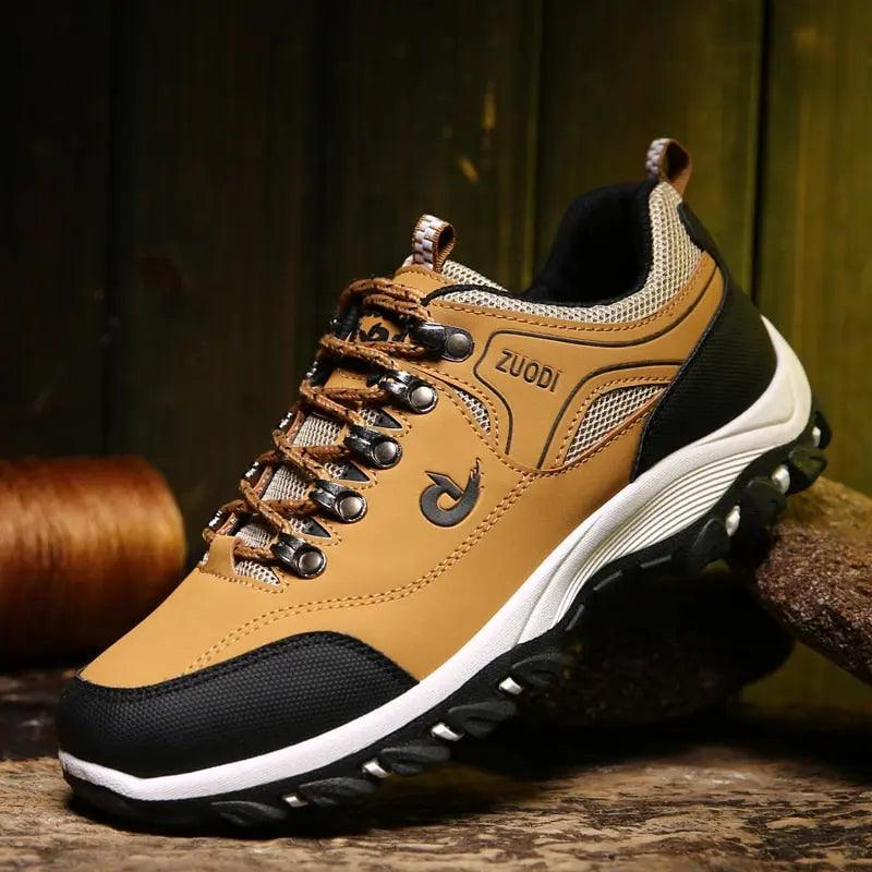 Men’s Orthopedic Hiking Shoes – Comfortable Supportive Trekking Footwear for Outdoors