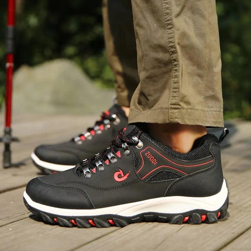 Men’s Orthopedic Hiking Shoes – Comfortable Supportive Trekking Footwear for Outdoors