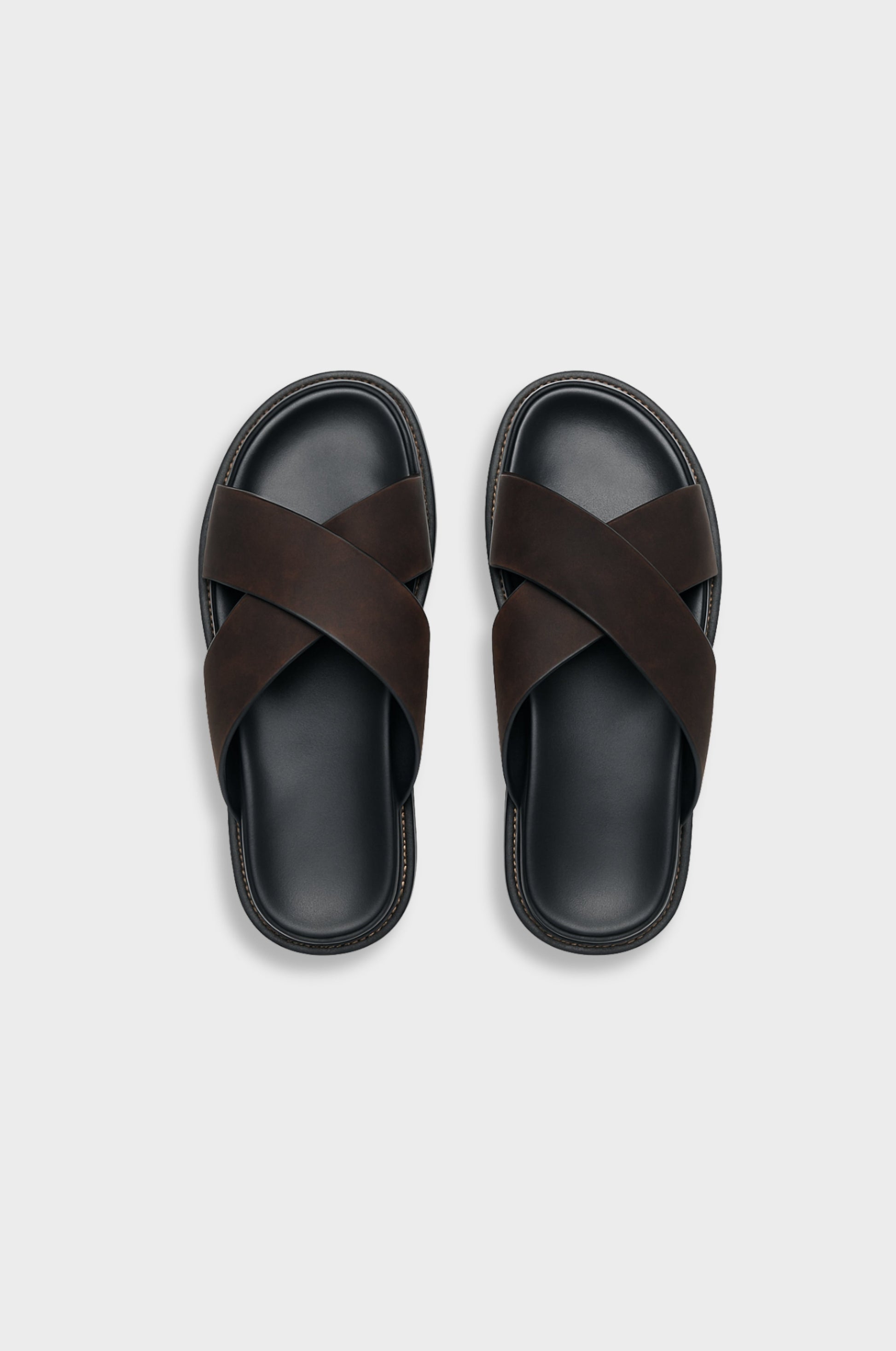 Santorini | Casual Cross Strap Sandals Old-Money 2025