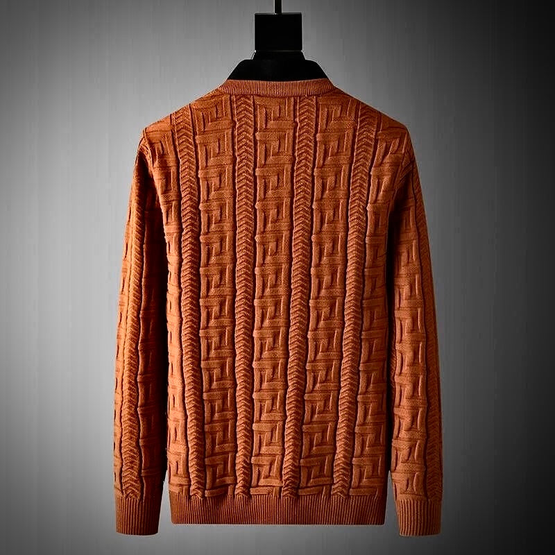Salvador Conti Polo Sweater – Men’s Classic Knitwear