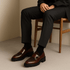 Giviny | Valemont Monk Strap Casual Leather Loafers - Solorfit
