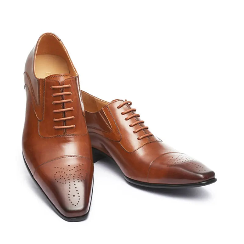 Men’s Luxury Leather Fashion Shoes – Elegant Formal and Casual Dress Footwear