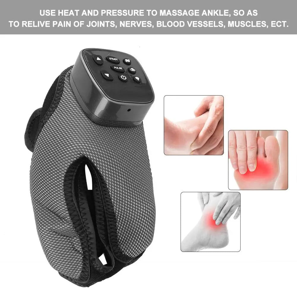 Vibration Heating Foot Ankle Massager With Air Pockets