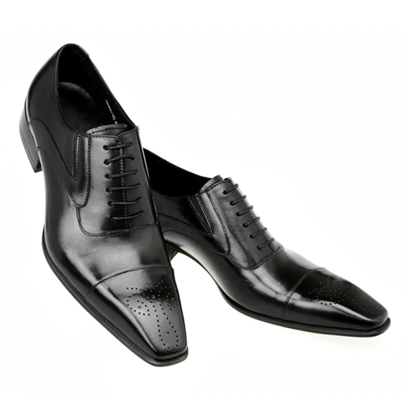 Men’s Luxury Leather Fashion Shoes – Elegant Formal and Casual Dress Footwear