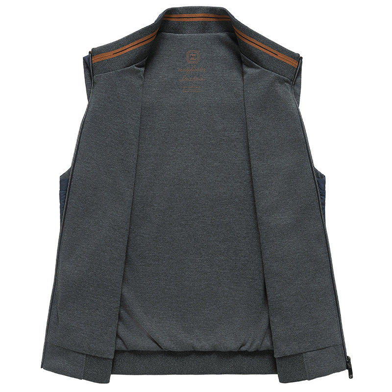 Reversible Vest – Lightweight Two-Sided Casual Bodywarmer with Pockets