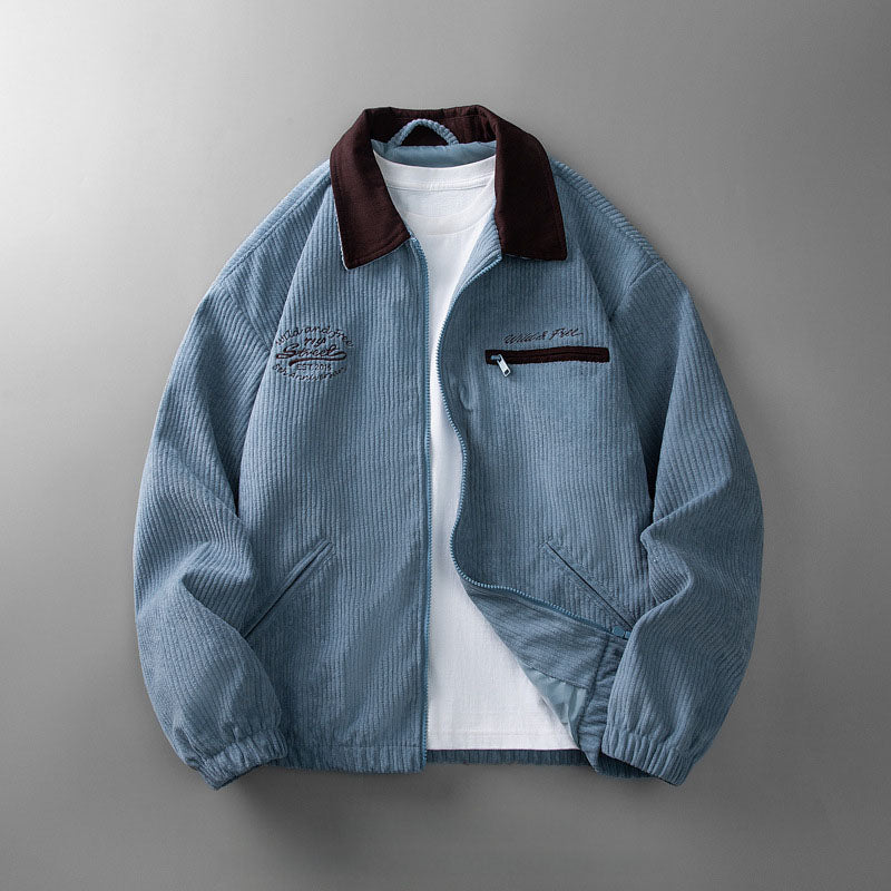 Salvador Corduroy Men Zip Jacket