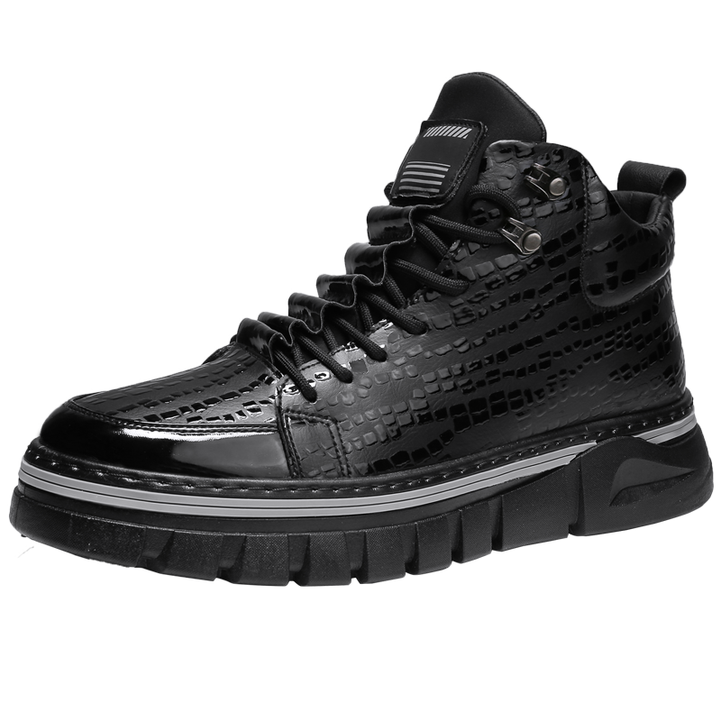 Dango Leather Sneakers – Men’s Casual Low-Top Shoes with Modern Design