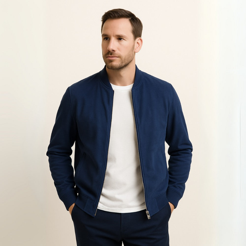 Renoir Men’s Suede Jacket – Old Money Style & Timeless Elegance