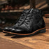 Men's Leather Lace-Up Ankle Boots - Solorfit