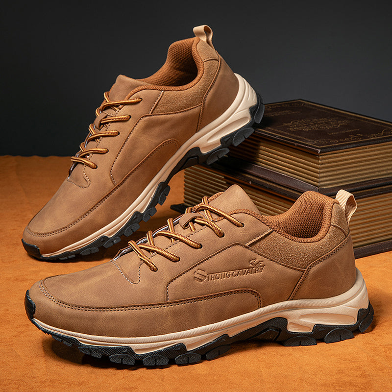 Men's Orthopedic Leather Sneakers - Solorfit