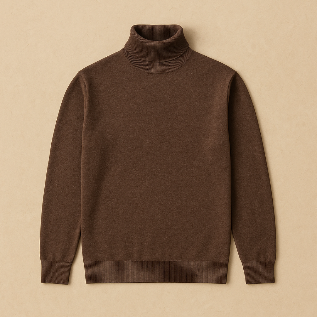 Noah – Luxury Men Winter Wool Blend Turtleneck Sweater